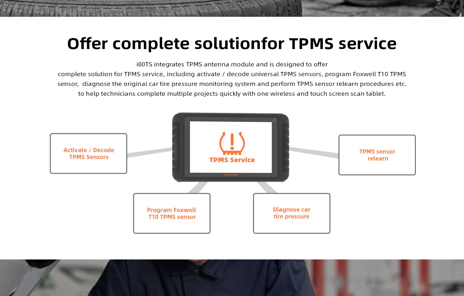 i80TS TPMS Sensor Programmer