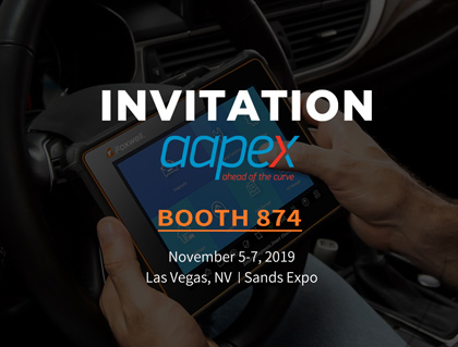 FOXWELL in AAPEX Automotive Aftermarket Products Expo 2019